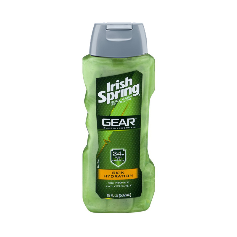 Irish Spring Body Wash Gel Douche Gear Skin Hydration