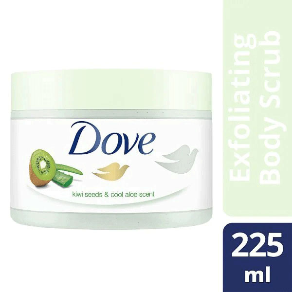 Dove Exfoliating Body Polish Kiwi & Aloe Body Scrub
