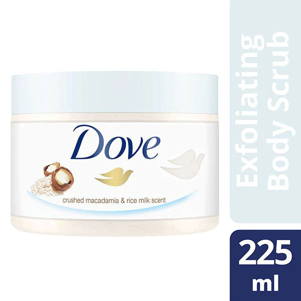 Dove Exfoliating Body Scrub Macadamia & Rice Milk