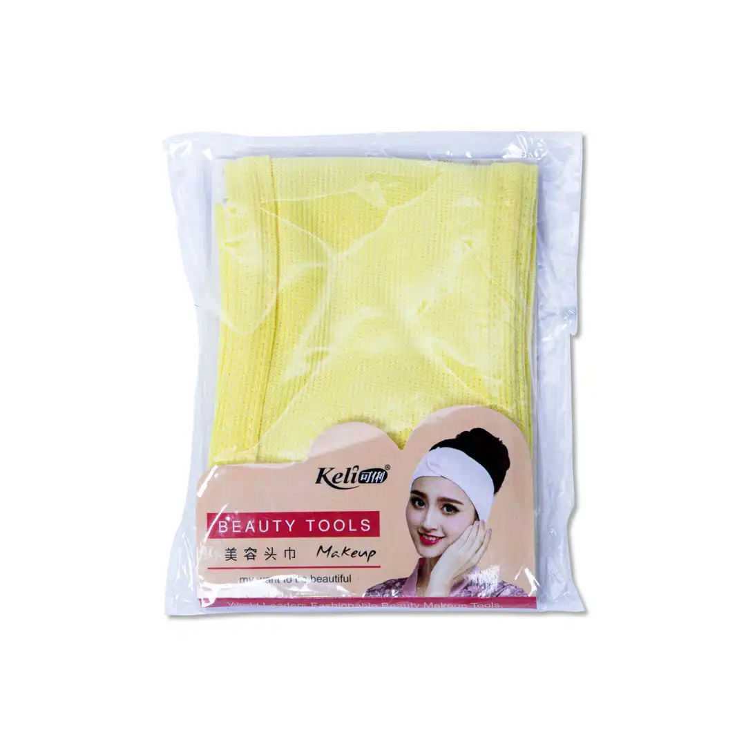 Keli Head Cover Towel - Yellow