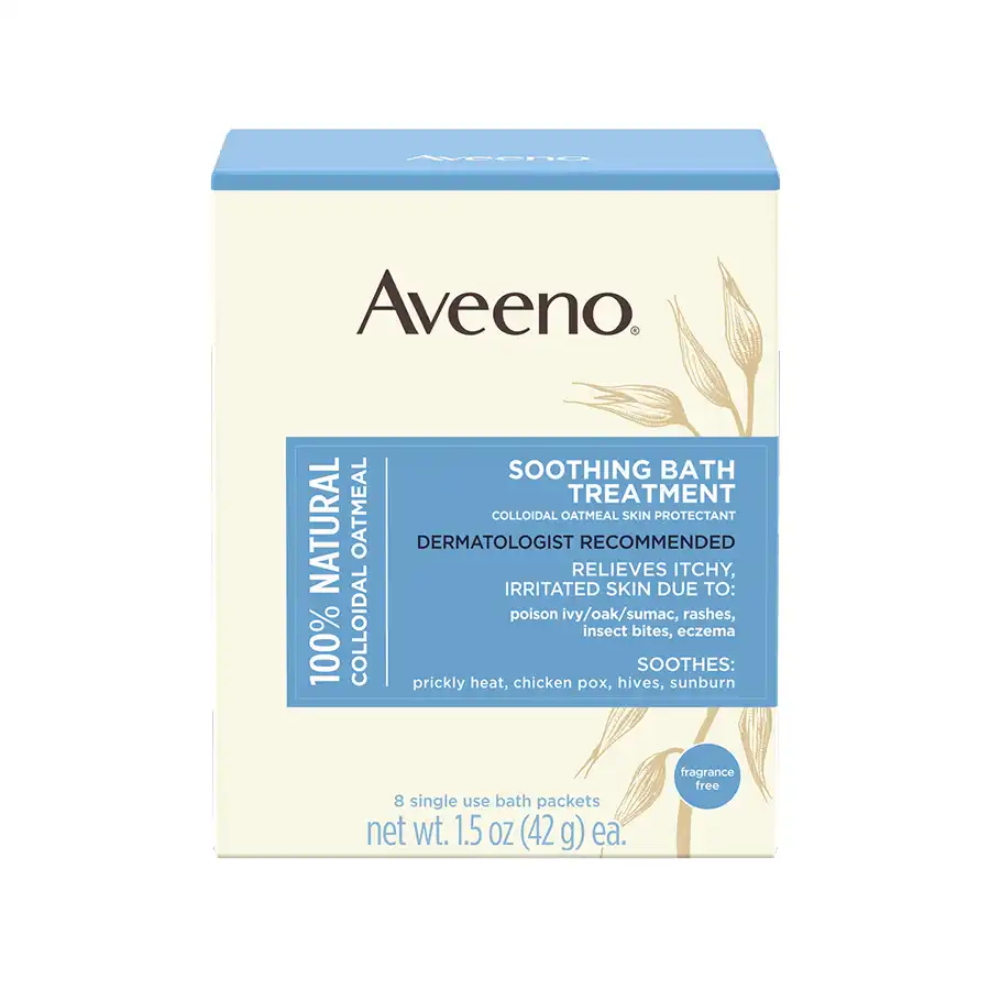 Aveeno Soothing Oatmeal Bath Treatment For Itchy, Dry Skin