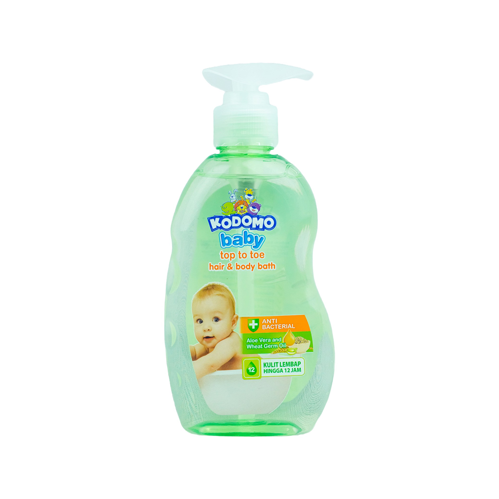 Kodomo Top To Toe Anti Bacterial Hair & Body Bath