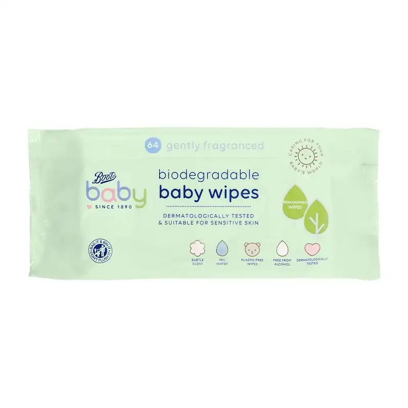 Boots Baby Fragranced Biodegradable soft baby wipes (64 pcs) price in Bangladesh