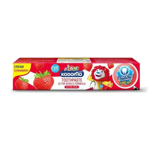 Kodomo Strawberry Toothpaste Cream Ultra Shield Formula (0.5 Years Up) price in Bangladesh