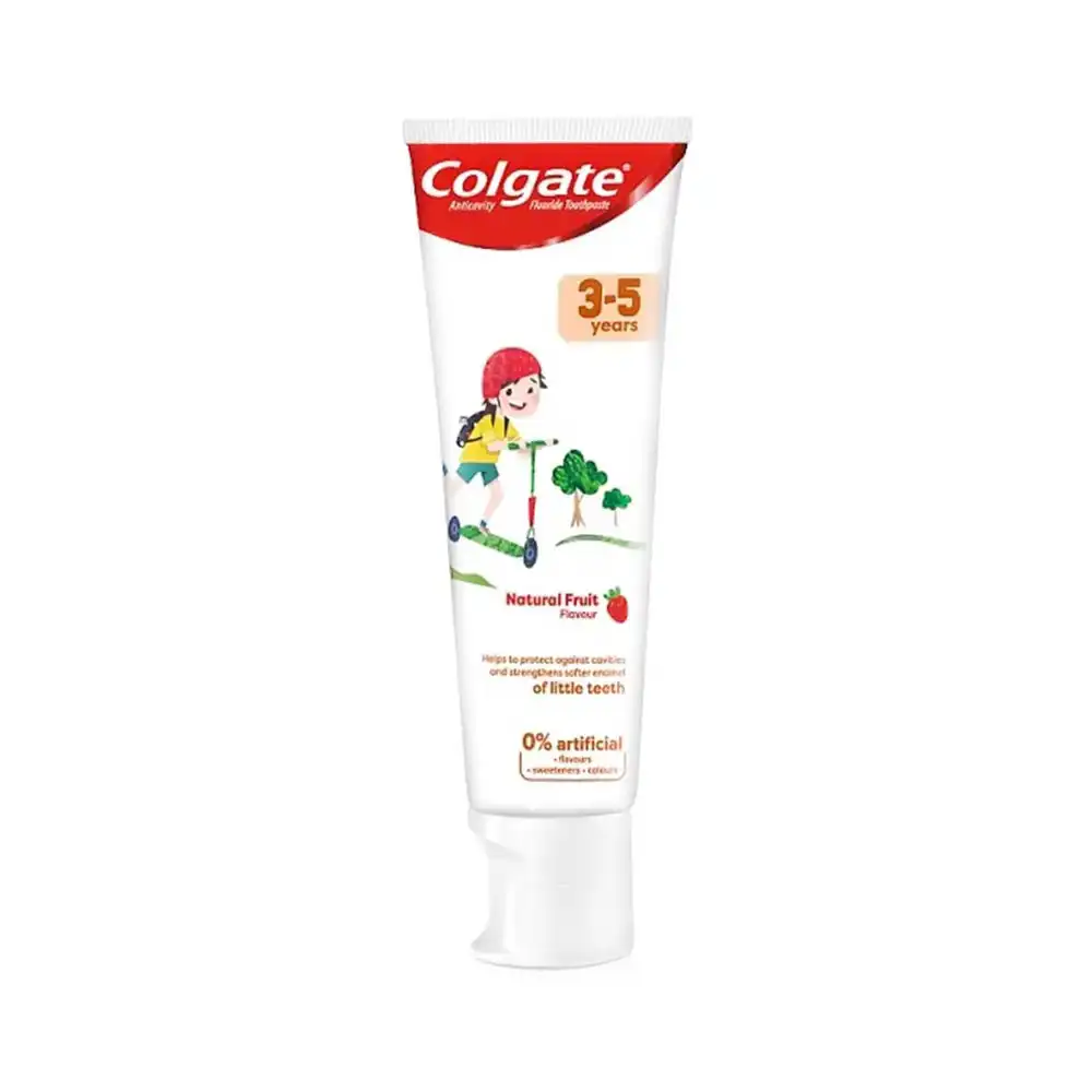 Colgate Natural Fruit Flavour Kids Toothpaste 3-5 Years