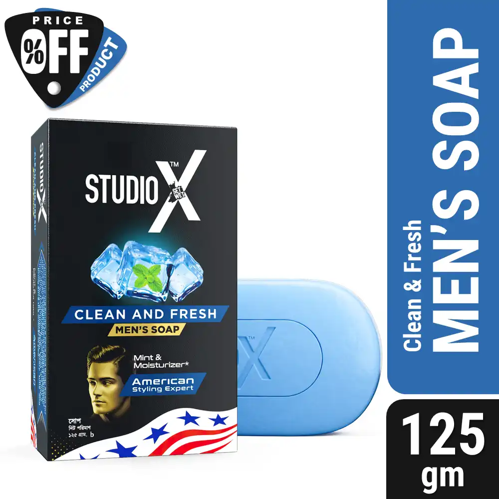 Studio X Clean & Fresh Soap for Men price in Bangladesh