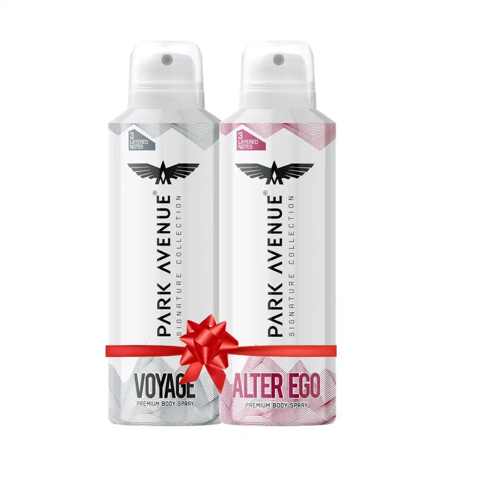 Park Avenue Signature Deodorant For Men 150 ml (Pack of 2) - Voyage & Alter Ego price in Bangladesh