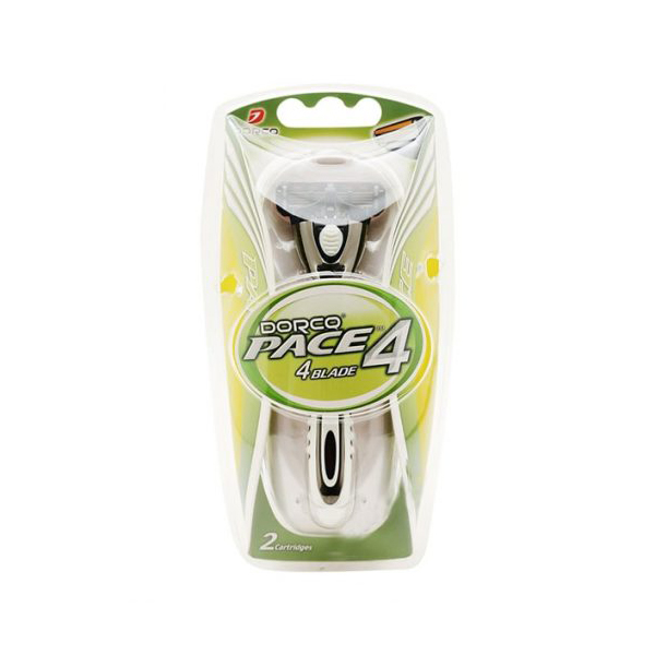 Dorco PACE 4 Blade Disposable Razors For Men