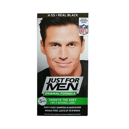 Just For Men Original Formula Men's Hair Color H-55 Real Black