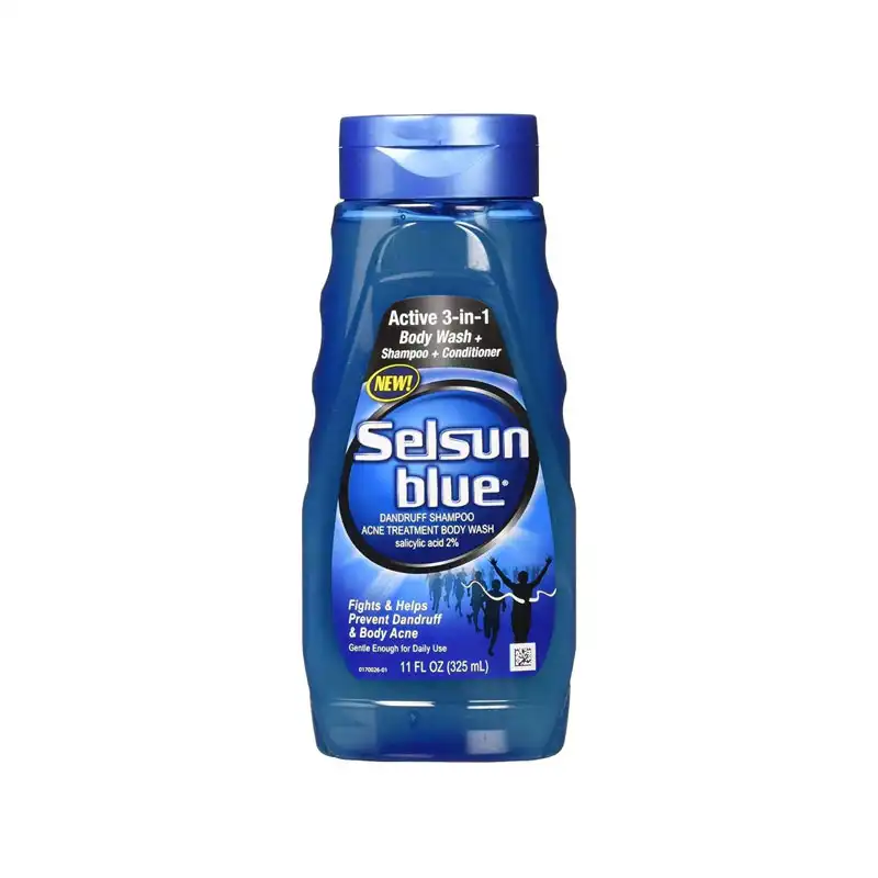 Selsun Blue Active 3-in-1 Dandruff Shampoo