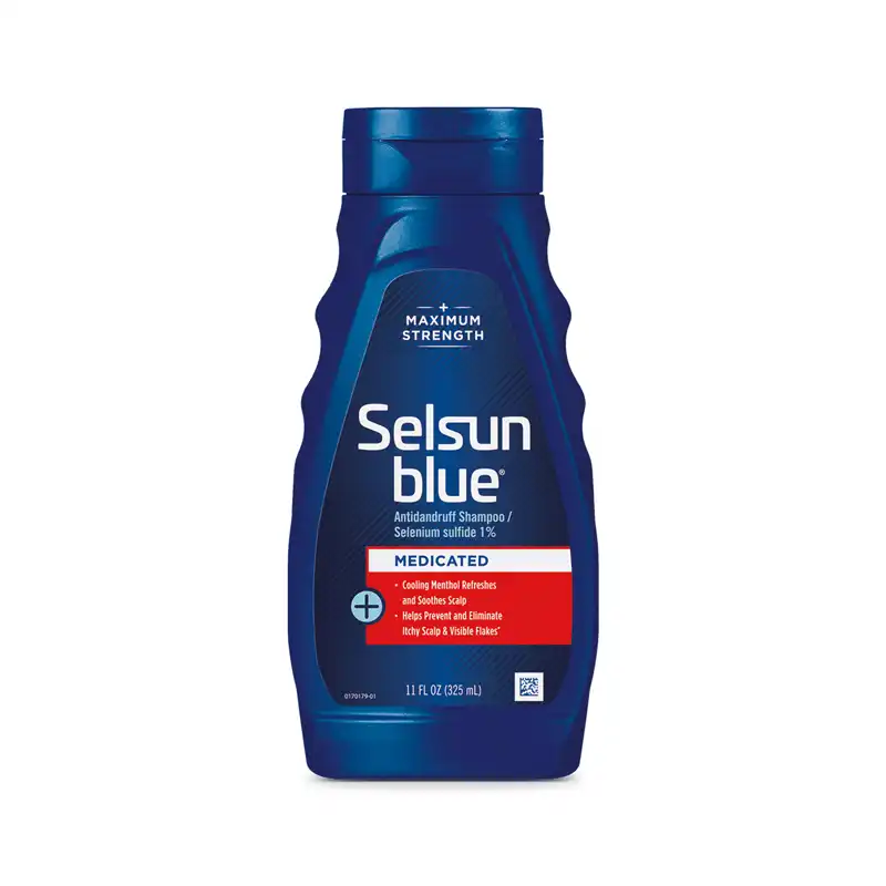 Selsun Blue Antidandruff Shampoo Medicated