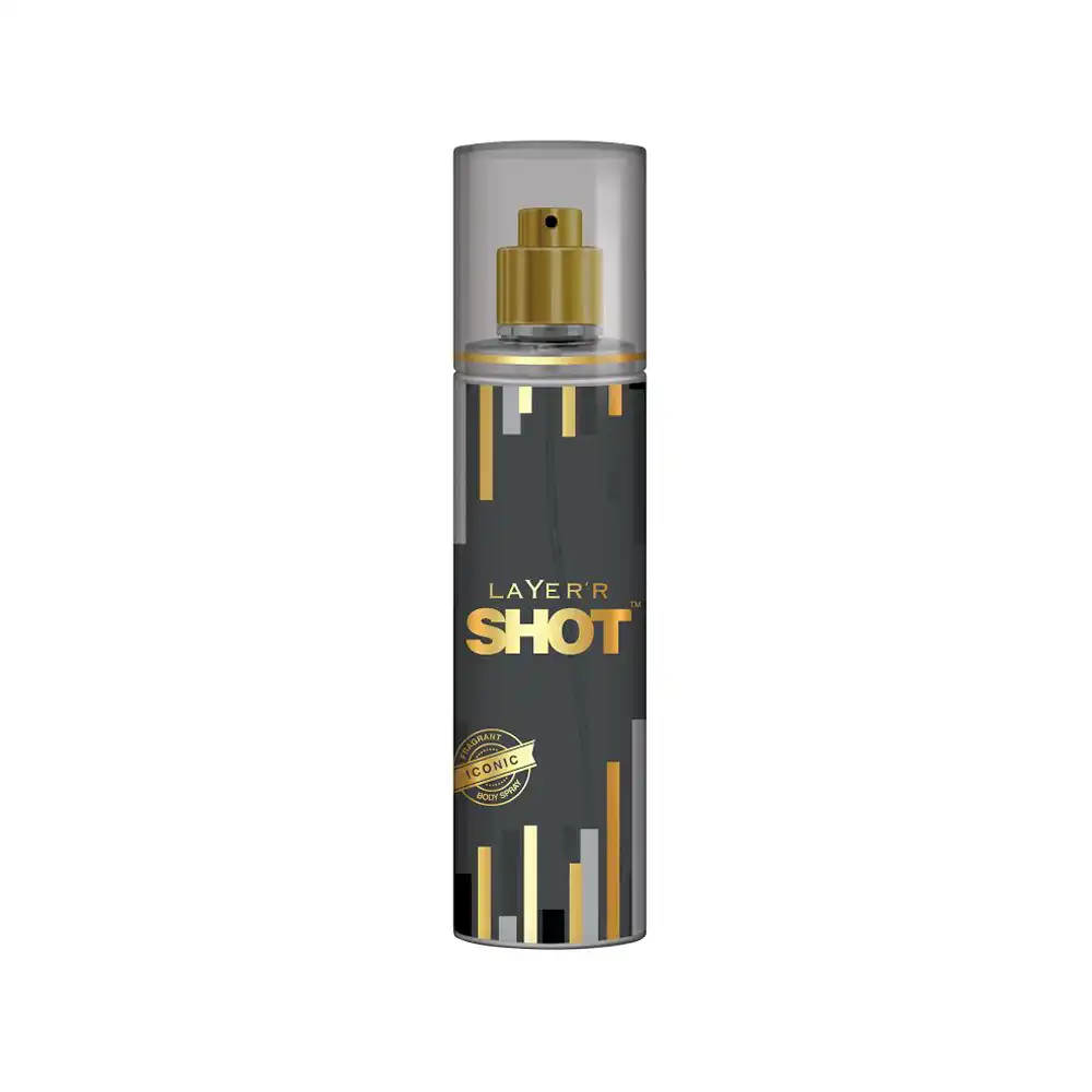 Layer'r Shot Body Spray For Men Gold Iconic price in Bangladesh