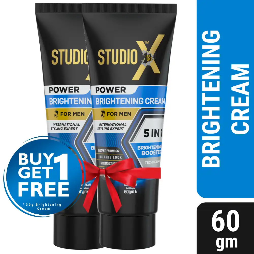 Studio X Power Brightening Cream 60gm (Buy 1 Get 1 FREE) price in Bangladesh