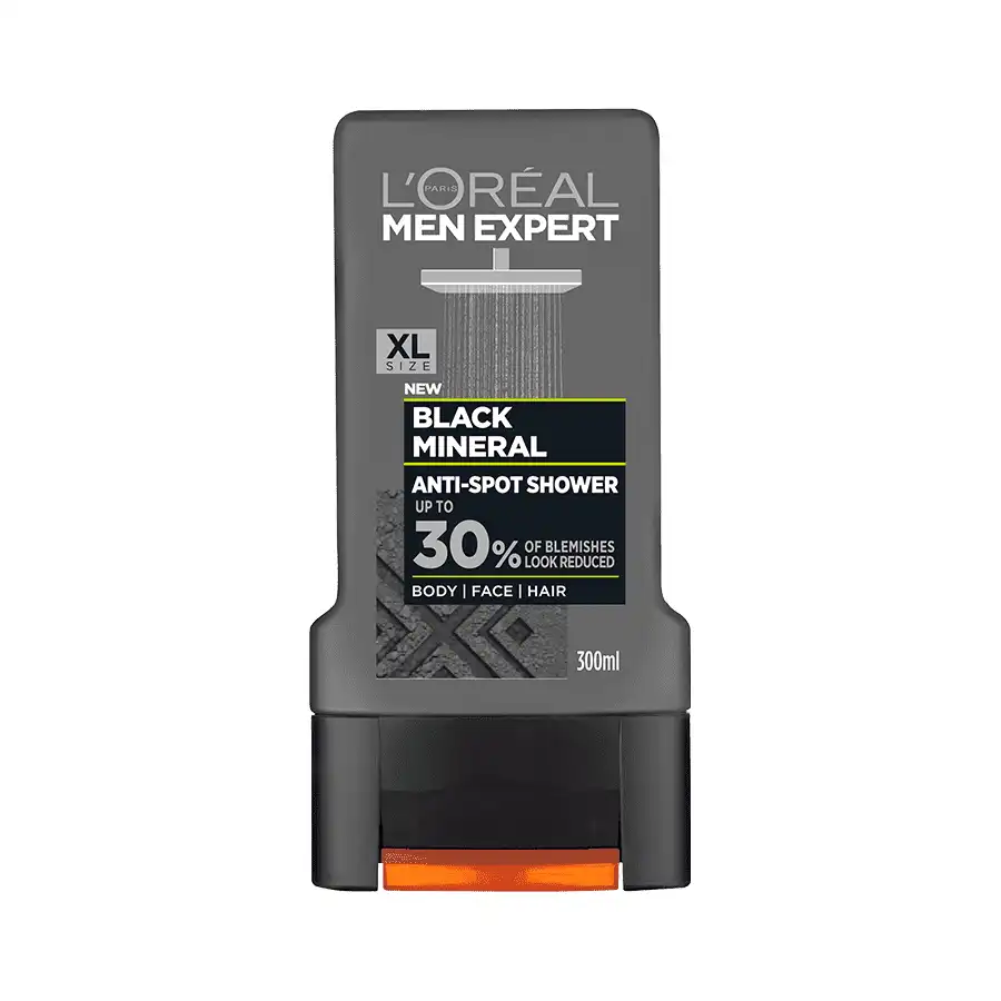 Loreal Men Expert Black Mineral Anti-Spot Shower Gel