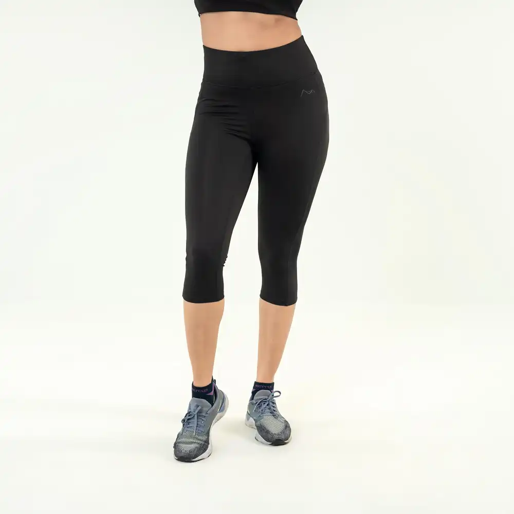 Turag Active Vitality Cropped Leggings - Black price in Bangladesh