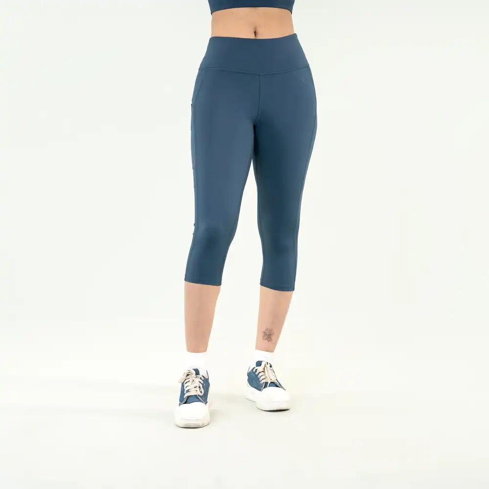 Turag Active Vitality Cropped Leggings - Dark Night price in Bangladesh