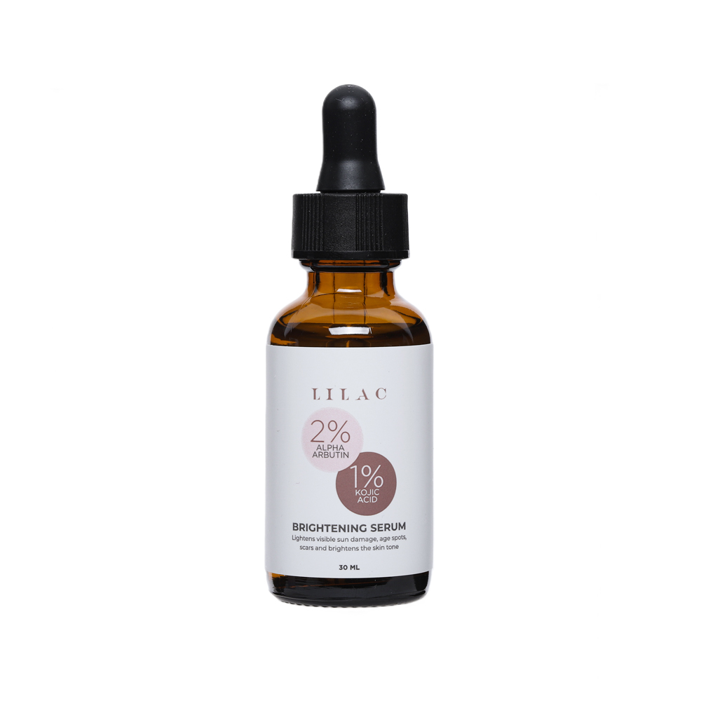 Lilac Brightening Serum with 2% Alpha Arbutin and 1% Kojic Acid