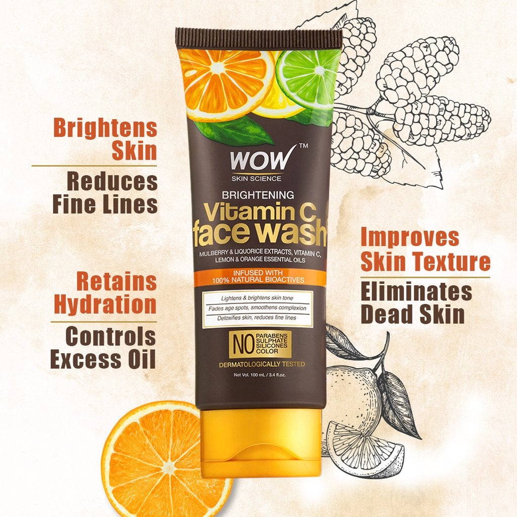 Wow Brightening Vitamin C Face Wash