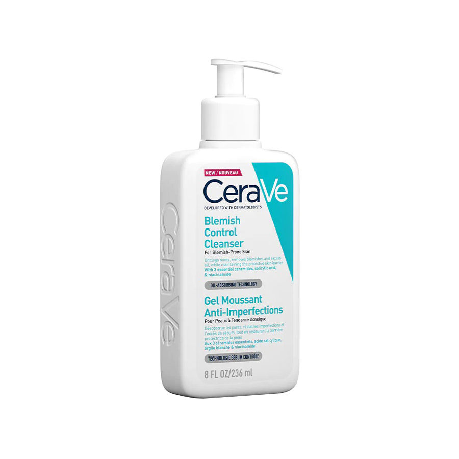 CeraVe Blemish Control Cleanser for Blemish-Prone Skin 236ml