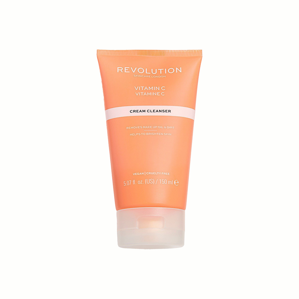 Makeup Revolution Skincare Vitamin C Glow Cream Cleanser