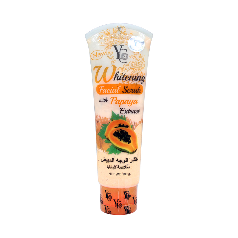 YC Whitening Facial Scrub With Papaya Extract